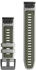 Garmin QuickFit 22 Watch Strap Silicone Nebelgrau/Moosgrün (010-13280-08)