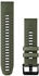Garmin QuickFit 22mm Silikonarmband Moosgrün/Graphit (010-13280-07)