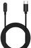 Wigento Für Samsung Galaxy Fit 3 Smart Watch Charging Ladekabel USB - C 1 Meter Schwarz