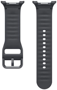 Samsung Sport Band für Galaxy Watch8/8 Classic Graphite S/M – Kautschuk meistert Schweiß und Wasser