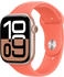 Apple Sportarmband 46mm Mandarine S/M