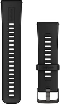 Garmin Schnellwechsel-Armband 24mm Silikon Schwarz (010-13907-00)