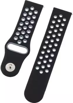 Peter Jäckel Armband Dual Silicon schwarz/grau (17649)