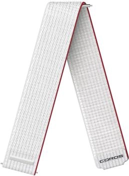 Coros Nylonarmband für Pace 3 - 22 mm Weiß (810005783170-720294)