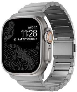 Nomad Goods Titanium Band Natural Apple Watch 49 mm / 46 mm / 45 mm / 44 mm / 42 mm