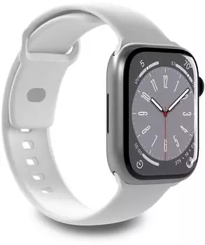 Puro Icon Band in Silicone for Apple Watch 42/44/45/49mm White