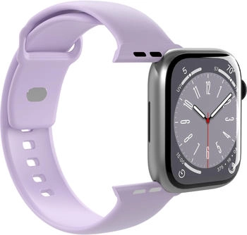Puro Icon Band in Silicone for Apple Watch 42/44/45/49mm Lavender