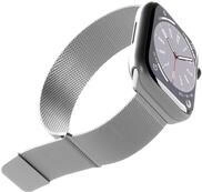 Puro Milanese Magnetic Band for Apple Watch 49/45/44/42mm Silver