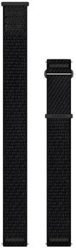 Garmin Schnellwechsel-Armband 22mm Nylon ComfortFit Schwarz (010-14400-08)