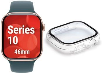 Displex Full Body Schutzglas für Apple Watch 10 transparent