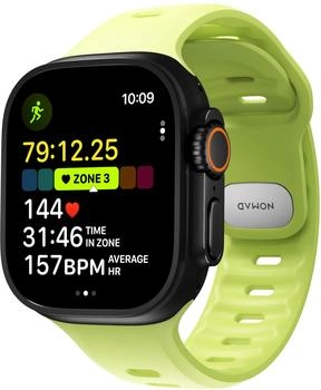 Nomad Goods Tempo Band für Apple Watch grün 49 mm