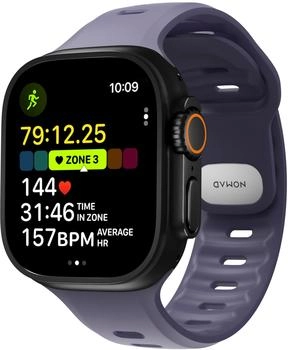 Nomad Goods Tempo Band für Apple Watch violett 49 mm