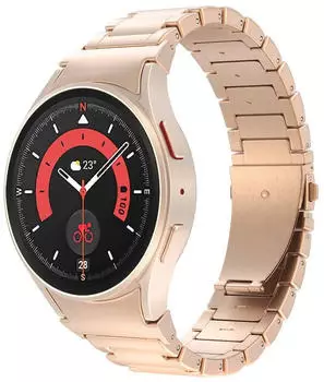 PEDEA Armband für Galaxy Watch 4 und 5 und 6 gold 20 mm