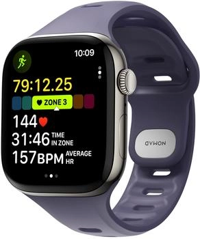 Nomad Goods Tempo Band für Apple Watch lila 42 mm
