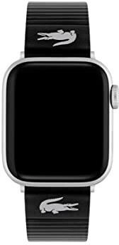 Lacoste Unisex-Armband für Apple Watch blau