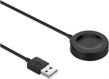 Wigento Für Huawei Watch GT5 Pro 46mm USB Interface Smart Watch Ladekabel 1 Meter Black