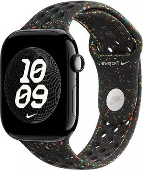 Apple Nike Sport Strap 46mm Midnight Black M/L