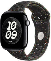 APPLE 40mm Mitternachtsschwarz Nike Sportarmband - M/L