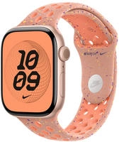 APPLE 42mm Alpengl&uuml;hen Rosa Nike Sportarmband - M/L