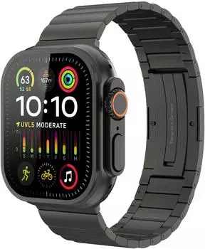 Vonm&auml;hlen Link Bracelet Pro for Apple Watch 44/45/46/49mm Black