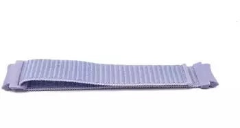 System-S Nylon strap compatible with Galaxy Watch 6, 22 mm purple/lilac