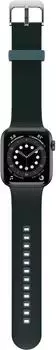 OtterBox Silicone strap compatible with Apple Watch 44, 45, 46 mm green/blue (77-96883)