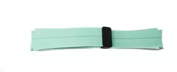 System-S Silicone strap compatible with Galaxy Watch 4, 5, 20 mm turquoise