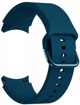 System-S Flexible silicone strap compatible with Galaxy Watch 4, 22mm turquoise