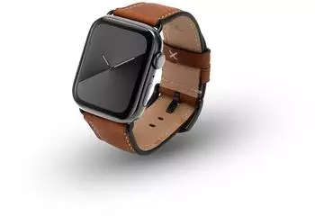 JT Berlin Leather strap compatible with Apple Watch Ultra, 42, 44, 45 mm (10839) brown