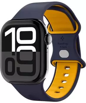 Spigen Nano Pop Band for Apple Watch 42/41/40mm Marine Blue/Orange