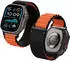 Spigen WBF1 for Apple Watch 49/46/45/44mm Black/Orange