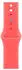 Apple 46mm Smartwatch Sport Strap, Intense Guava (MHYH4ZM/A)