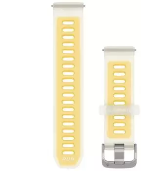 Garmin 20mm yellow quick release silicone strap (010-11251-AS)
