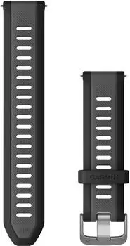 Garmin 20mm Quick Release Strap for Garmin Forerunner 165 Grey/Black (010-11251-AG)