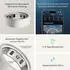 Oura Ring 4 Ceramic Cloud Size 14