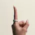 Oura Ring 4 Ceramic Cloud Size 11