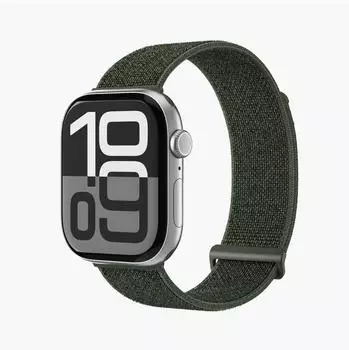 Vonm&auml;hlen Fitness Loop 2 Apple Watch Sportarmband Nylon olivgr&uuml;n 44/45/46/49mm (AWS00148)