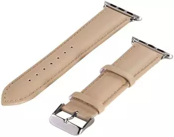 Hama Uhrenarmband "Classic" für Apple Watch 42mm/44mm, beige
