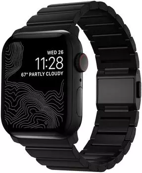 Nomad Goods Titanium Band V2 46mm/49mm, schwarz (NM014834858)