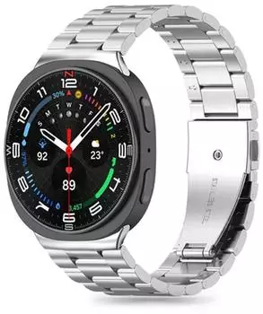 Tech-Protect Stainless Edelstahlarmband für Galaxy Watch 4/5/6/7 40/44/46mm, silber