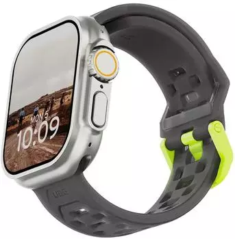 Urban Armor Gear Civilian Armband 49/46/45/44mm Silikon, smoke/active neon (194002113B81)