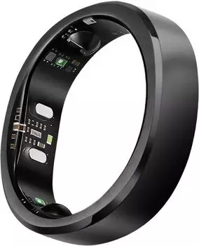 RingConn Gen 3 Smart Ring Aktivit&auml;ts-Tracker IP68, Gr&ouml;&szlig;e 10, mattschwarz (125011005)