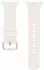 Samsung Misty Band Silikon/Edelstahl S/M, beige/weiß (ET-SXL34SUEGEU)