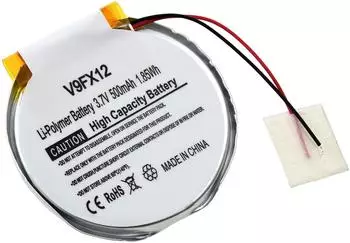 Powery Ersatzakku f&uuml;r Garmin Fenix 1 & 2, 3,7V 500mAh Li-Polymer (361-00061-00)