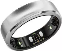 RingConn Smart Ring Gen3 f&uuml;r Frauen und M&auml;nner - geb&uuml;rstetes Silber Gr&ouml;&szlig;e 11