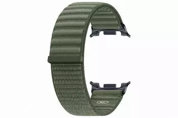 Samsung Fabric Band f&uuml;r Galaxy Watch9 Olive M/L