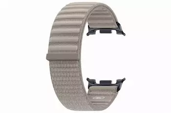 Samsung Fabric Band f&uuml;r Galaxy Watch9 Mocha M/L