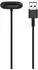 Wigento Ladekabel für Google Fitbit Air USB A magnetisch mit Ladebase 1 Meter Schwarz