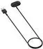 Wigento Ladekabel für Google Fitbit Air USB A magnetisch mit Ladebase 1 Meter Schwarz