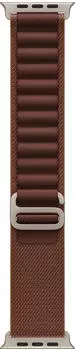 Apple Alpine Loop 49mm, recyceltes Polyester, burgunder, S (MK7D4ZM/A)